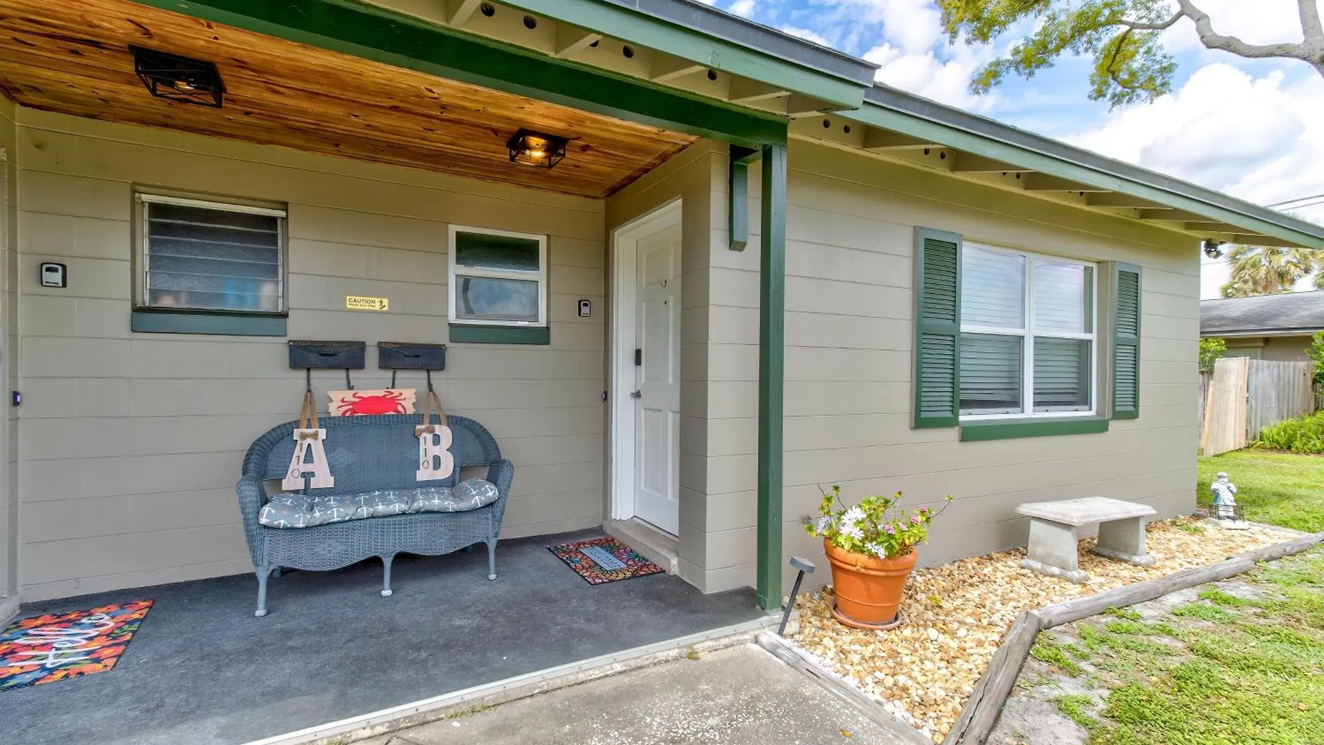 Downtown Duplex B Private Yard Great Location Villa Sanford